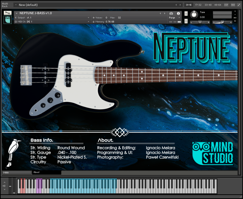 NEPTUNE J-BASS - About