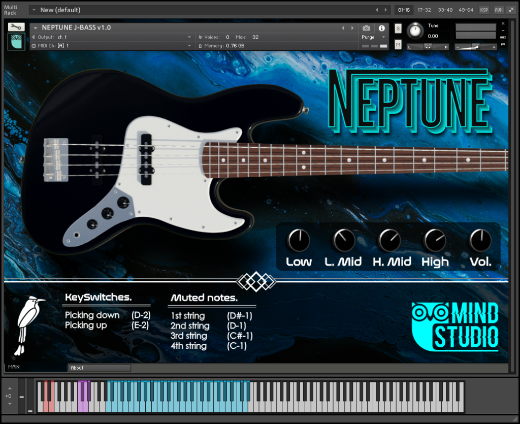 NEPTUNE J-BASS - MAIN